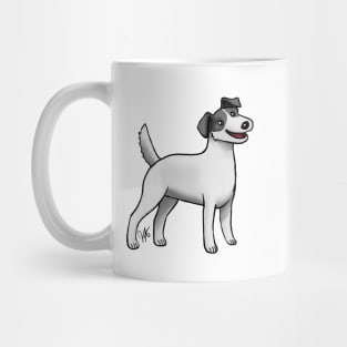 Dog - Parson Russell Terrier - Black and White Mug